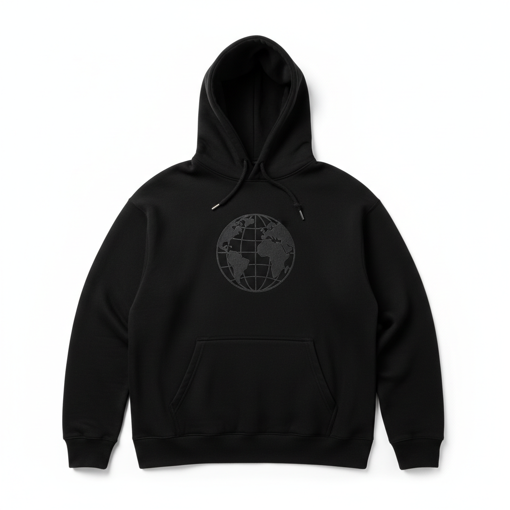 GlobalVibes Hoodie Unissexo streetwear